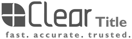 CLEAR TITLE FAST. ACCURATE. TRUSTED. trademark