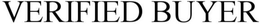 VERIFIED BUYER trademark