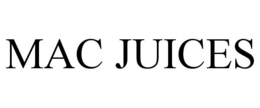MAC JUICES trademark