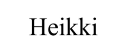 HEIKKI trademark