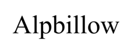 ALPBILLOW trademark
