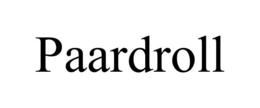 PAARDROLL trademark
