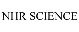NHR SCIENCE trademark