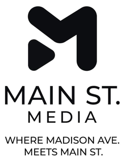 M MAIN ST. MEDIA WHERE MADISON AVE. MEETS MAIN ST. trademark