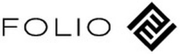 FF FOLIO trademark