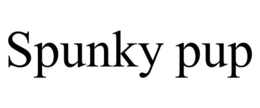 SPUNKY PUP trademark