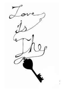 LOVE IS THE trademark