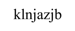 KLNJAZJB trademark