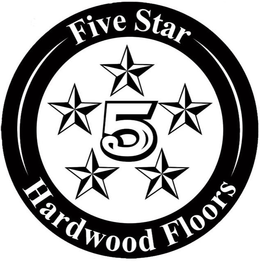 5 FIVE STAR HARDWOOD FLOORS trademark