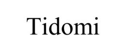 TIDOMI trademark