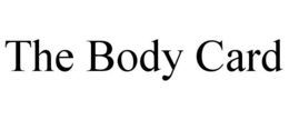 THE BODY CARD trademark