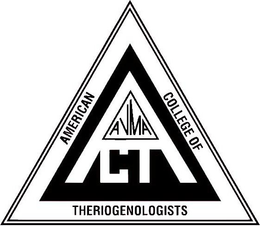 ACT AND AVMA AMERICAN COLLEGE OF THERIOGENOLOGISTS trademark