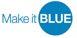 MAKE IT BLUE trademark