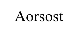 AORSOST trademark