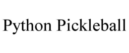 PYTHON PICKLEBALL trademark