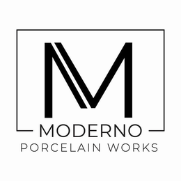 M MODERNO PORCELAIN WORKS trademark
