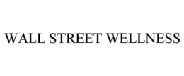 WALL STREET WELLNESS trademark