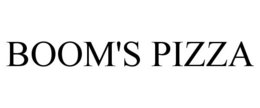 BOOM'S PIZZA trademark