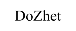 DOZHET trademark