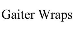 GAITER WRAPS trademark