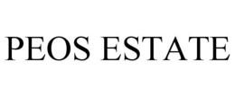 PEOS ESTATE trademark