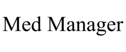MED MANAGER trademark