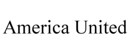AMERICA UNITED trademark