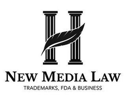 H NEW MEDIA LAW TRADEMARKS, FDA & BUSINESS trademark