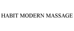 HABIT MODERN MASSAGE trademark