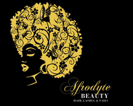 AFRODYTE BEAUTY HAIR,LASHES & NAILS trademark