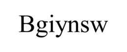 BGIYNSW trademark