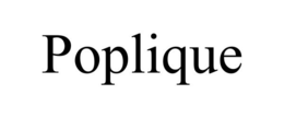 POPLIQUE trademark