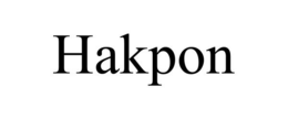 HAKPON trademark