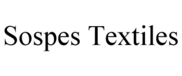 SOSPES TEXTILES trademark