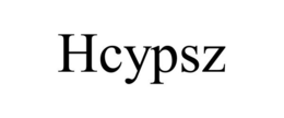 HCYPSZ trademark