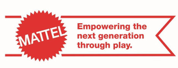MATTEL EMPOWERING THE NEXT GENERATION THROUGH PLAY. trademark