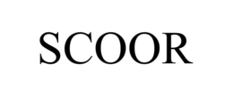 SCOOR trademark