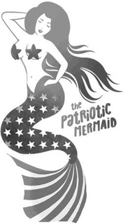 THE PATRIOTIC MERMAID trademark