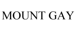MOUNT GAY trademark