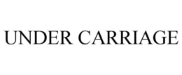 UNDER CARRIAGE trademark