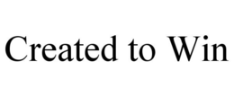 CREATED TO WIN trademark