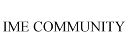 IME COMMUNITY trademark