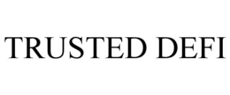 TRUSTED DEFI trademark