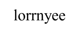 LORRNYEE trademark