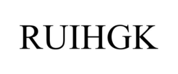 RUIHGK trademark