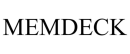 MEMDECK trademark