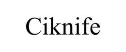 CIKNIFE trademark
