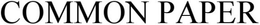 COMMON PAPER trademark