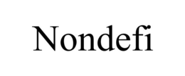 NONDEFI trademark