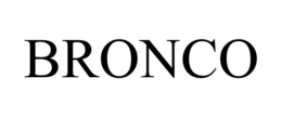 BRONCO trademark